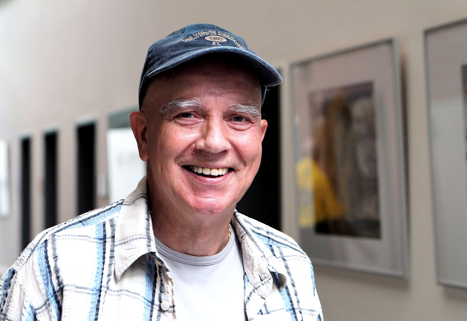 Der Kölnbarde auf einem Auftritt am 15.8.2015 im Caritas Seniorenzentrum St. Maternus, Rodenkirchen