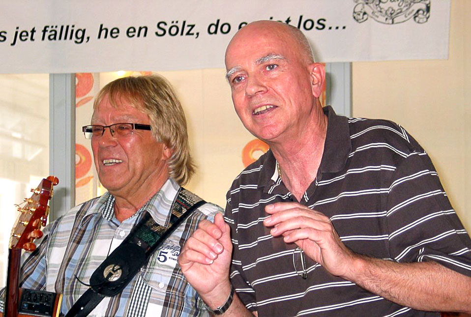 der Kölnbarde bei einem Auftritt im Jahre 2012 im Kölsch Forum, Sülz