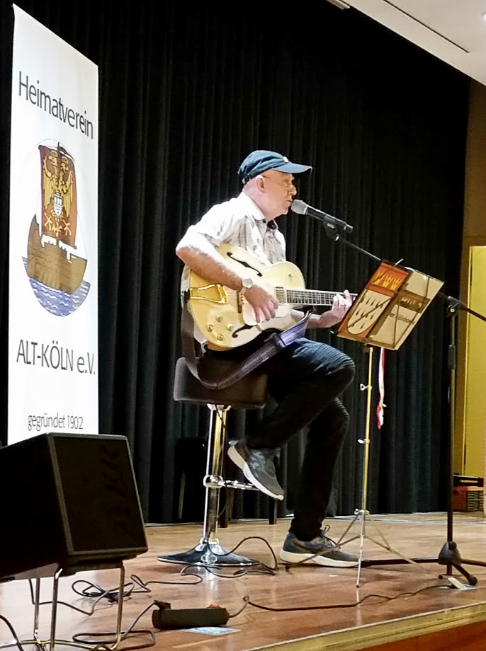 Der Kölnbarde beim Heimatverein Alt Köln (Vortrag „Legenden und Sagen Kölns“)